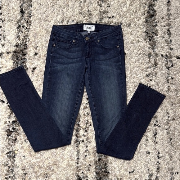 PAIGE Blue Boot Cut Jeans Modern Fit - Picture 3 of 9